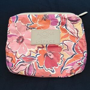 L*Space Aloha Floral Bag - Pink and Orange
